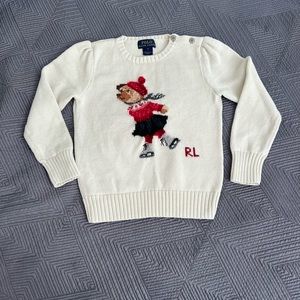 Polo Bear Cotton-Blend sweater (5T)